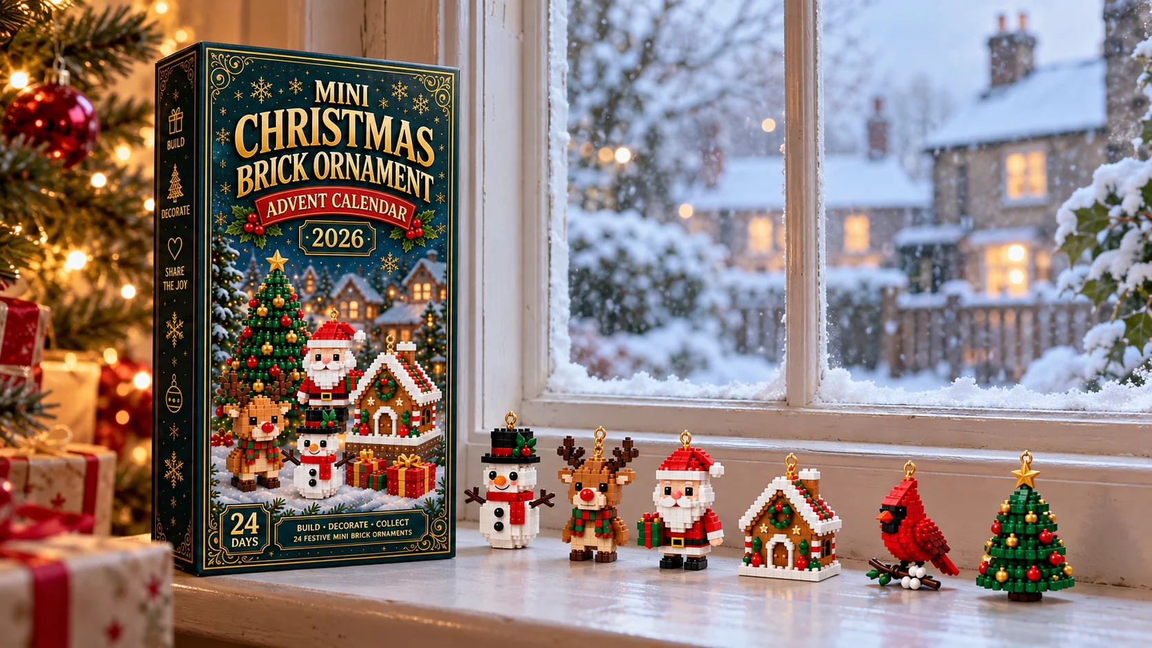 The calendar on the windowsill